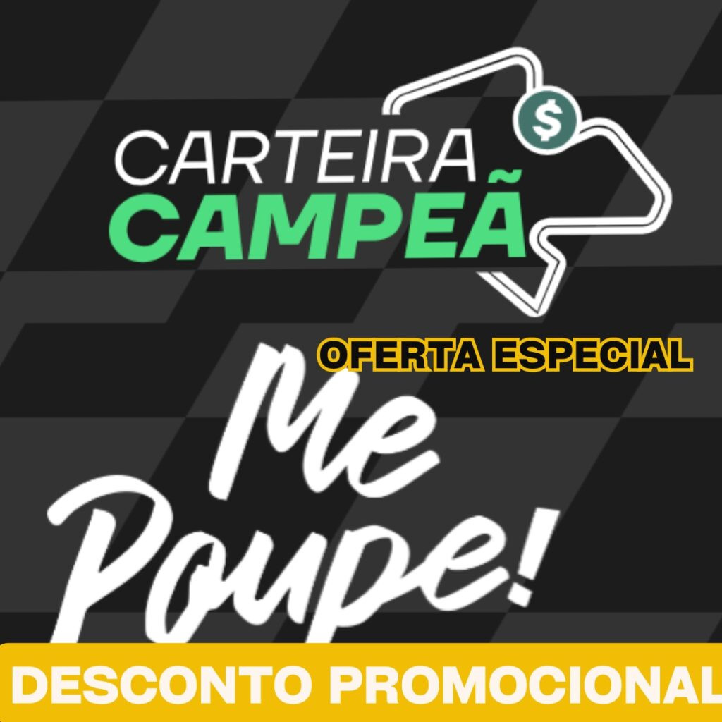 Curso Carteira Campeã por Leandro Martins - Oferta Especial com Desconto Aplicado CUPOM DE DESCONTO