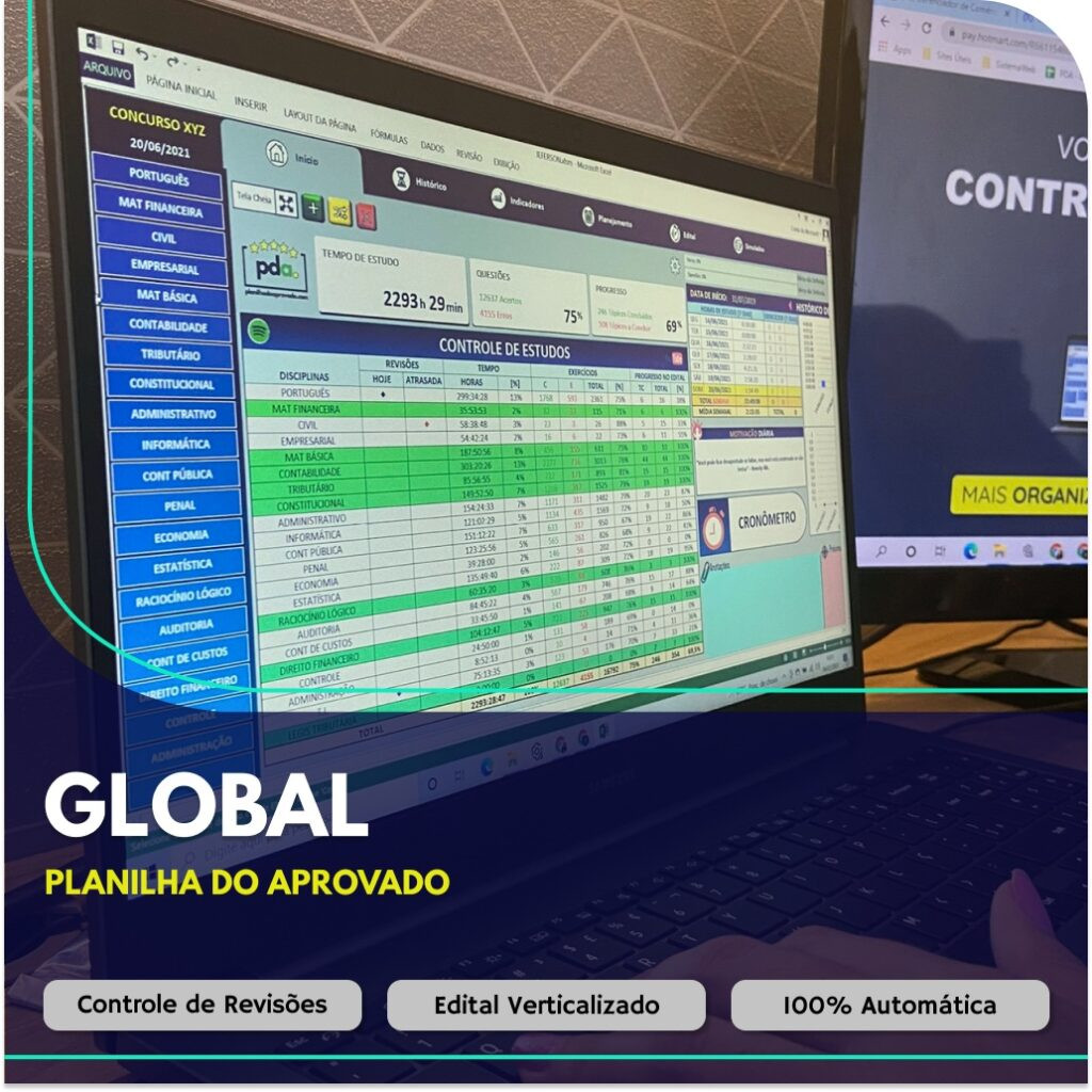 Planilha do Aprovado Cupom de desconto CUPOM DE DESCONTO