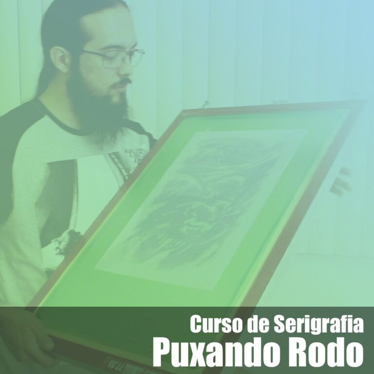 Curso de Serigrafia Puxando Rodo: Aprenda com o Especialista Rafael Roan