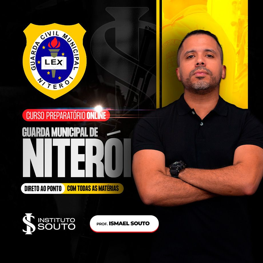 Curso Completo para Concurso da Guarda Municipal de Niterói: Prepare-se para a Aprovação! CUPOM DE DESCONTO