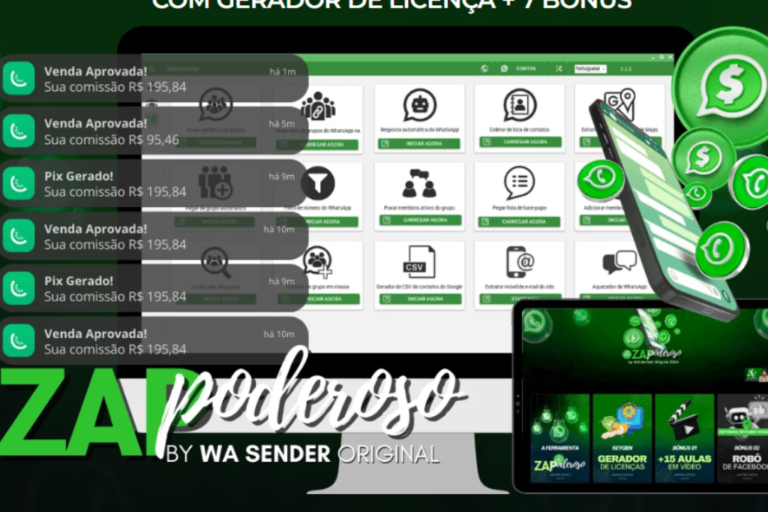Zap Poderoso – by WA Sender: Vale a Pena?