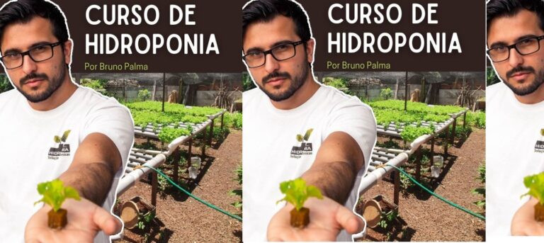 Produza Alimentos Hidropônicos em Casa com o Curso Online de Hidroponia de Bruno Palma – Aprenda a Cultivar Hortaliças de Forma Sustentável e Sem Agrotóxicos