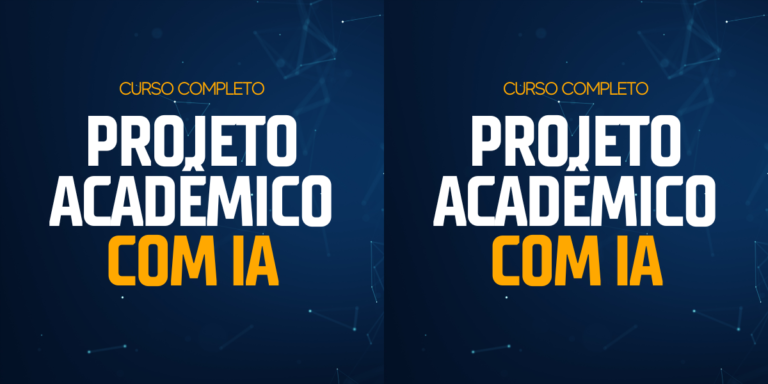 ​Curso de Metodologia Científica com Inteligência Artificial: Transforme Suas Produções Acadêmicas