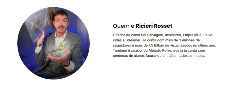 Como Ganhar Até 200 Dólares por Dia Usando Apenas Seu Celular: Conheça o Método Polvo 4×1 de Ricieri Rosset