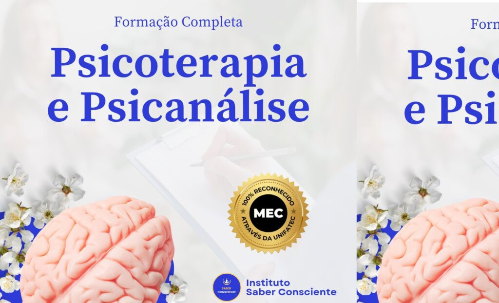 Psicanálise e Psicoterapia Clínica: Domine as Técnicas e Impulsione sua Carreira 1 Psicanálise e Psicoterapia Clínica: Domine as Técnicas e Impulsione sua Carreira CUPOM DE DESCONTO