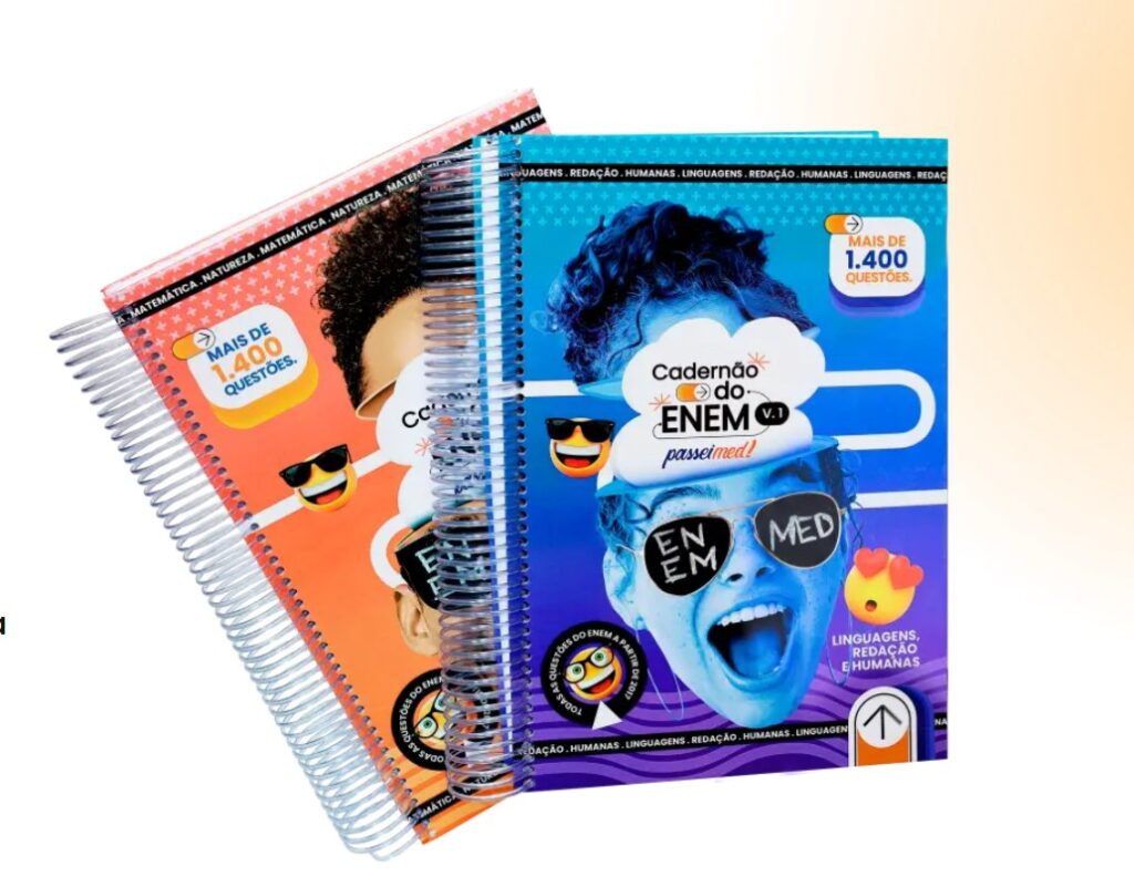 Sua preparação com os 2 Cadernões ENEM PasseiMED – O material mais completo e eficiente para quem busca aprovação! 2 Sua preparação com os 2 Cadernões ENEM PasseiMED – O material mais completo e eficiente para quem busca aprovação! CUPOM DE DESCONTO