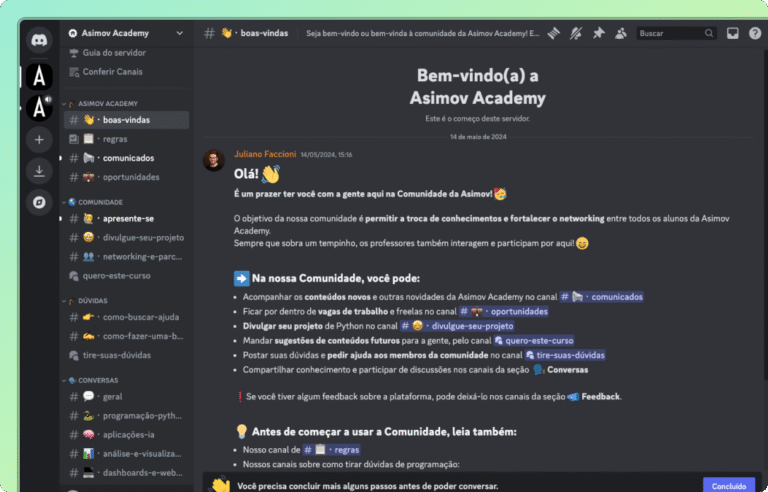 Economize na Asimov Academy: Cupom de Desconto Exclusivo para Cursos de Python e IA