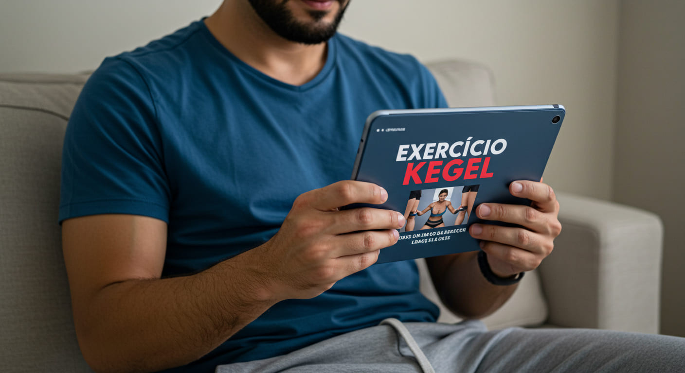 Exercício Kegel na Ponte Unilateral para Homens CUPOM DE DESCONTO