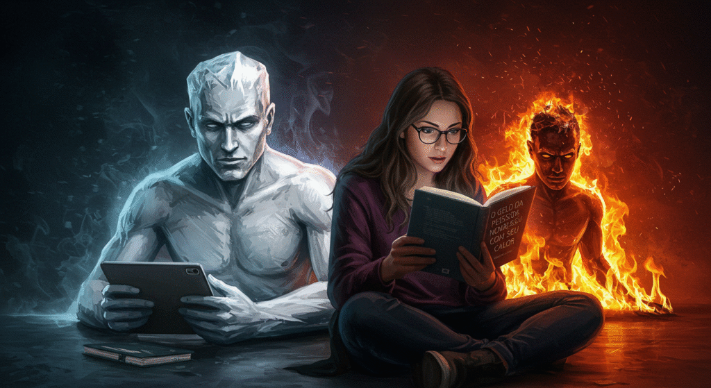 Frases do livro O Gelo da Pessoa Não Combina com Seu Calor

