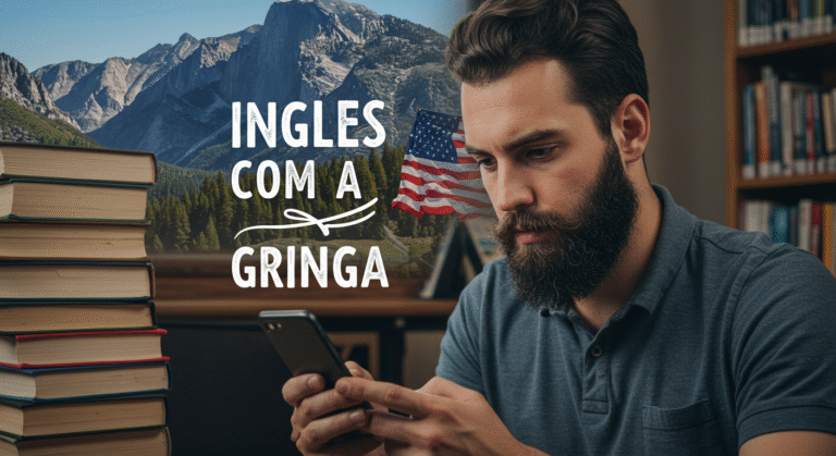 Inglês com a Gringa Área do Aluno: como acessar, recursos disponíveis e materiais para estudo