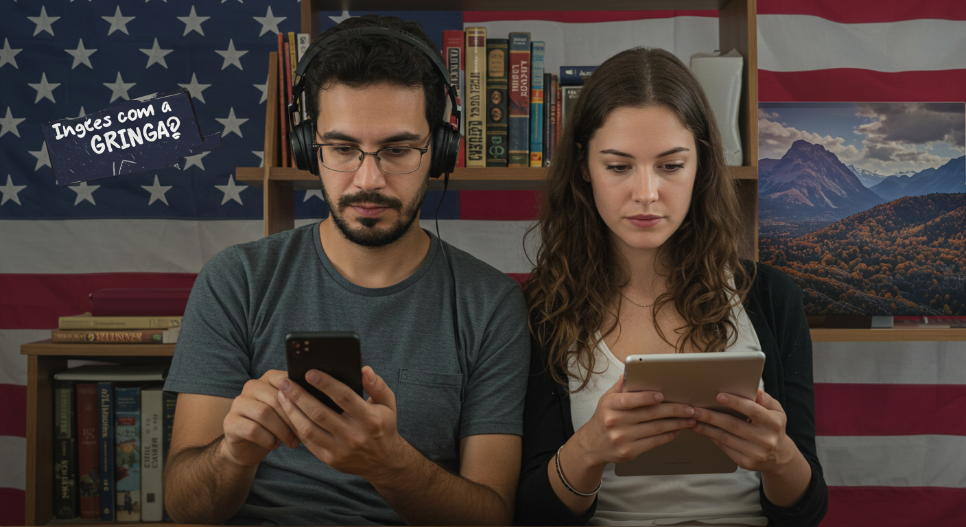 Aprender Inglês em Casa com a Gringa: Como Funciona o Método de Conversação para Brasileiros 1 Aprender Inglês em Casa com a Gringa: Como Funciona o Método de Conversação para Brasileiros CUPOM DE DESCONTO