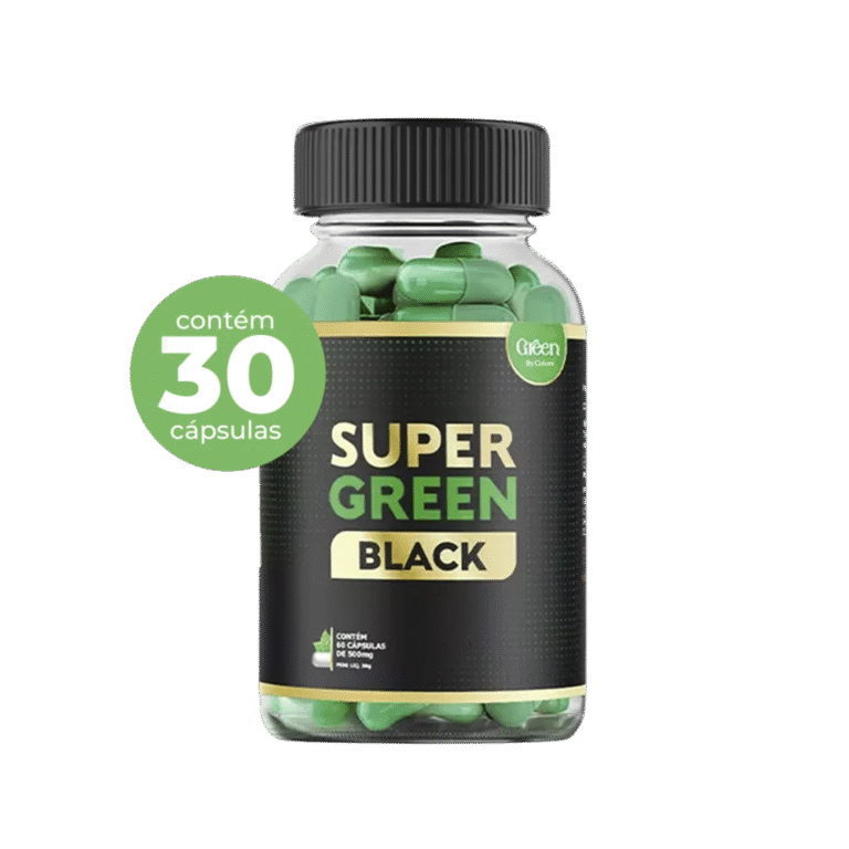 🌿 Super Green Black realmente ajuda a emagrecer com saúde e disposição?