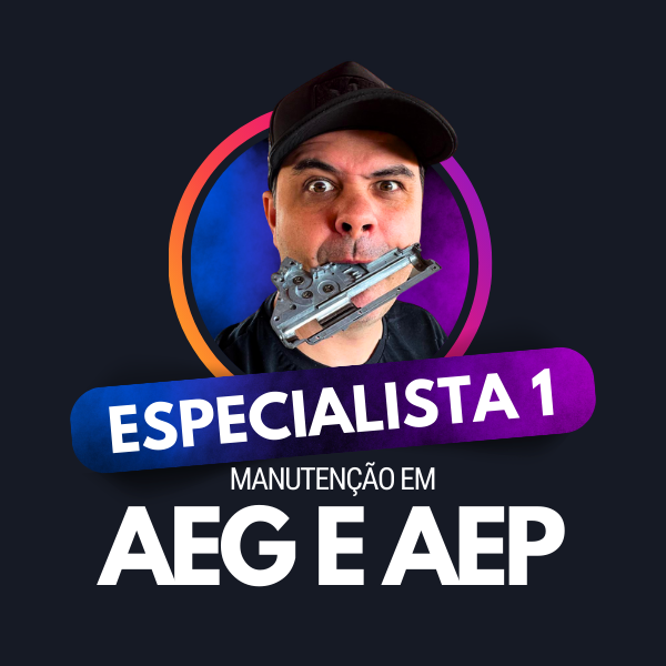Curso Manutenção Completa em Airsoft (AEGS E AEPS) com JACK da NCP Treinamentos: Aprenda a Profissão Mais Lucrativa do Airsoft