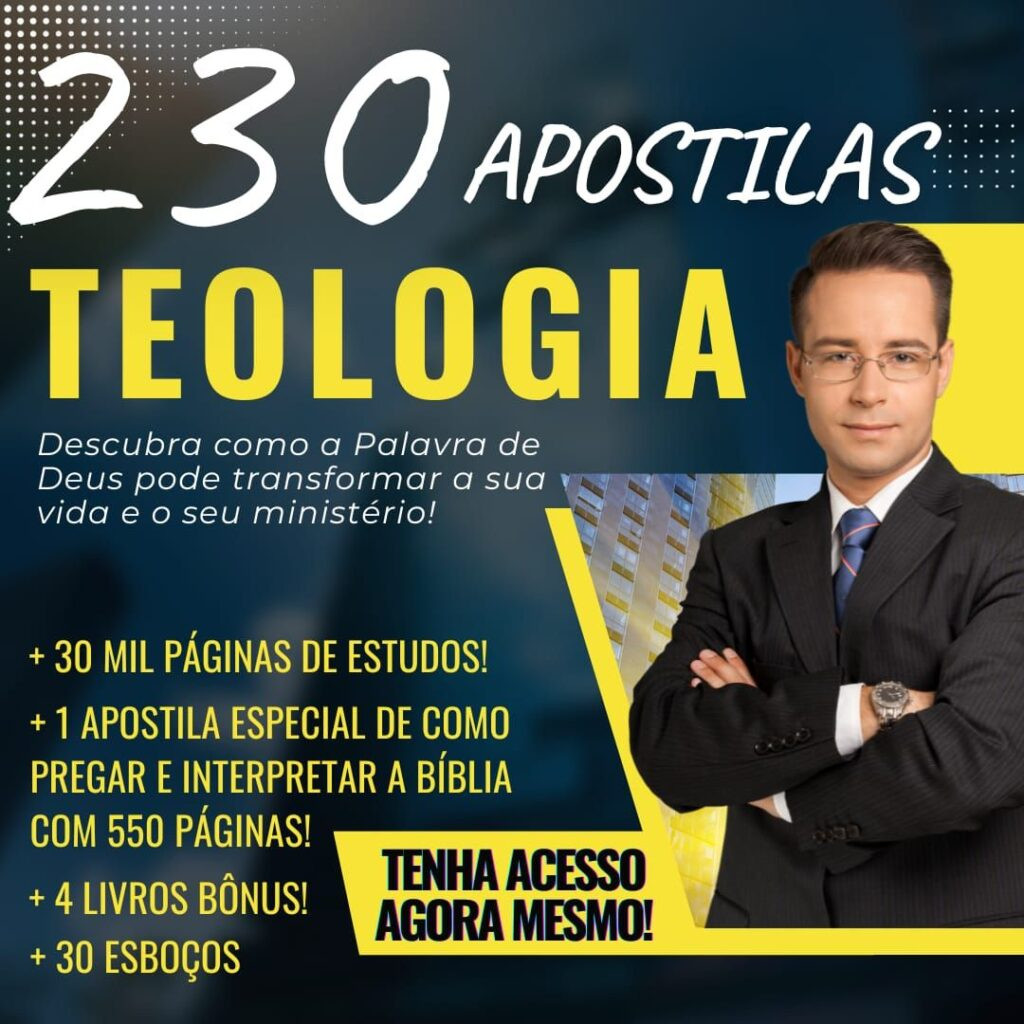 230 Apostilas de Teologia em PDF + Download: Como Acessar os Materiais do Professor Danilo Moraes com Segurança 2 230 Apostilas de Teologia em PDF + Download: Como Acessar os Materiais do Professor Danilo Moraes com Segurança CUPOM DE DESCONTO