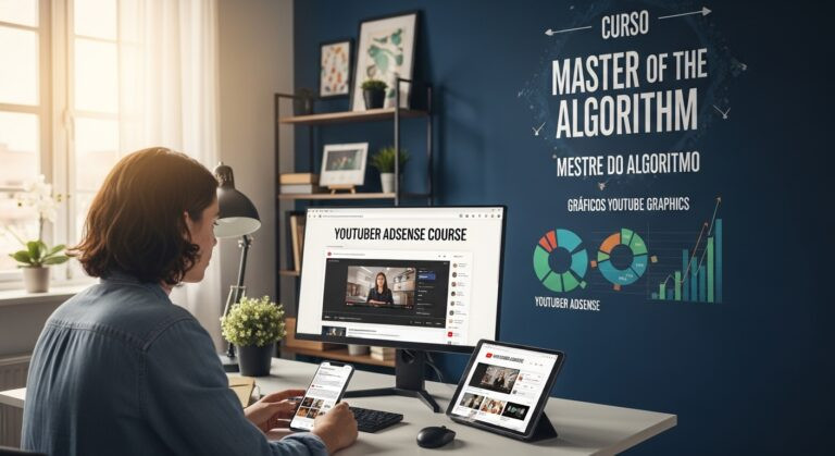 Caio Ferreira Mestres do Algoritmo: Login de Acesso, Conteúdo e O Segredo para Ganhar em Dólar no YouTube