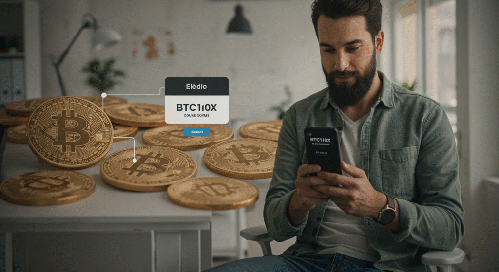 Curso BTC10X Elídio para Download: Estratégia de Alavancagem com Bitcoin + PDFs, Suporte e Garantia CUPOM DE DESCONTO