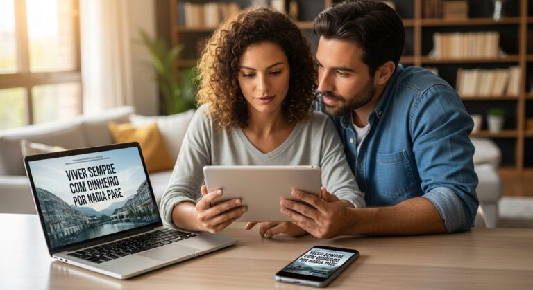 Viva Sempre com Dinheiro Download – Como Acessar os Materiais do Curso de Nádia Pace com Segurança