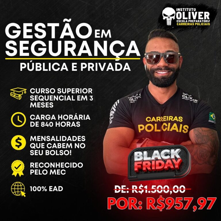 Curso Superior Sequencial em Segurança Pública Reconhecido: Análise Completa do Instituto Óliver (2026)