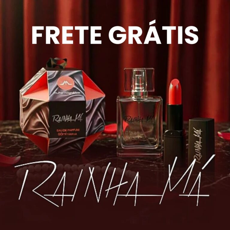 Kit Rainha Má – Vanessa de Oliveira | Perfume Afrodisíaco, Sedução Feminina e Autoconfiança Magnética