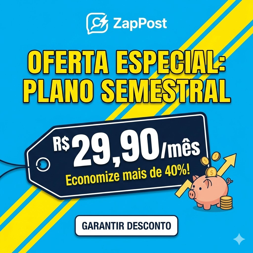 🚀 O Fim do Bloqueio Criativo: Conteúdo Pronto no seu WhatsApp CUPOM DE DESCONTO