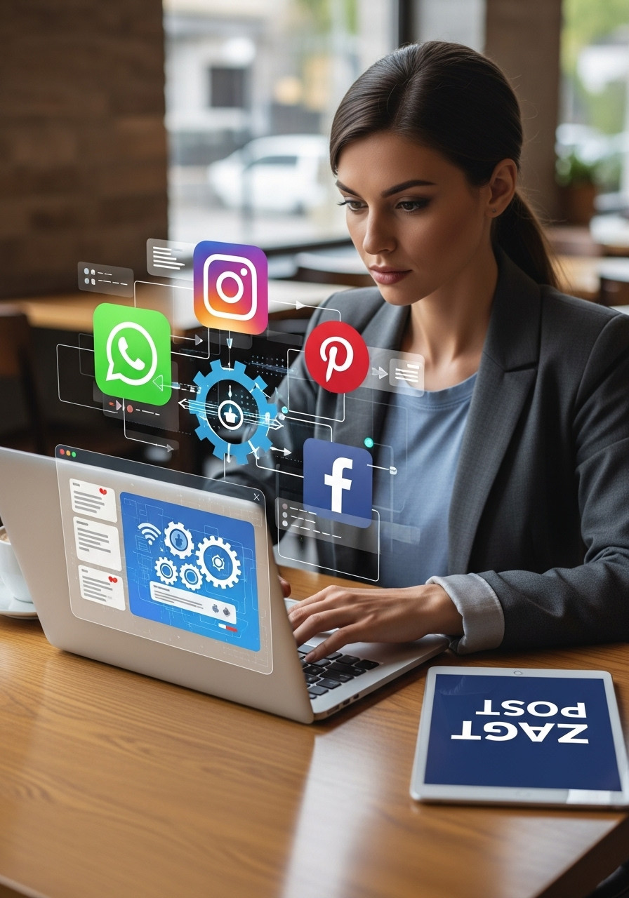 ZapPost: O Fim da "Paralisia Criativa". Vale o Investimento em 2026? CUPOM DE DESCONTO