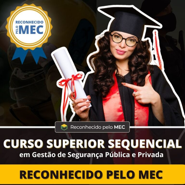 Curso Superior Sequencial em Gestão de Segurança Pública e Privada: O “Cheat Code” para a PMMG e Concursos Policiais (Análise Sincera)