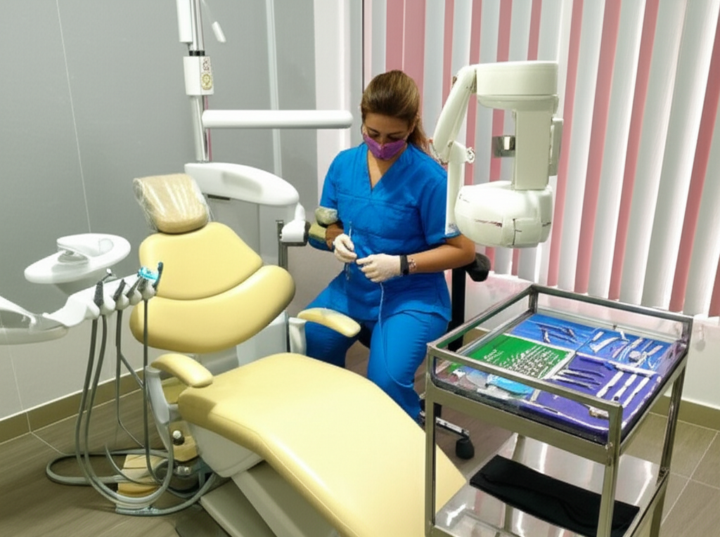 Auxiliar em Saúde Bucal ASB em ação