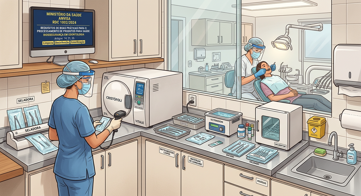 Biossegurança Inteligente em consultório odontológico