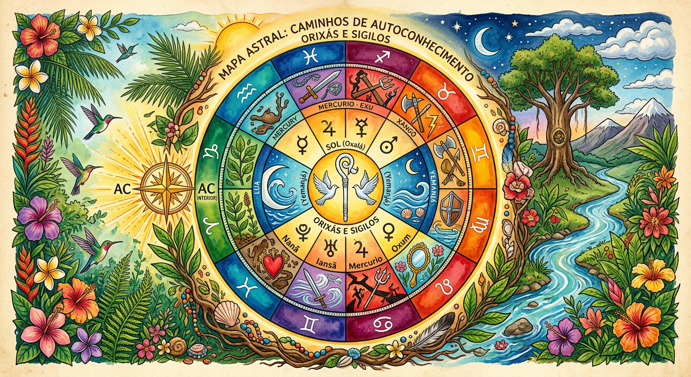 Mapa Astral dos Orixás