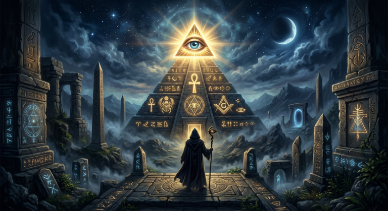 Imagem simbólica da busca pela verdade