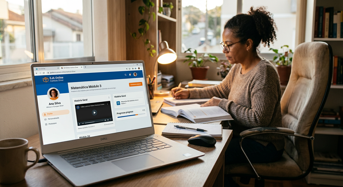 EJA Online Instituto Óliver - Plataforma de ensino à distância