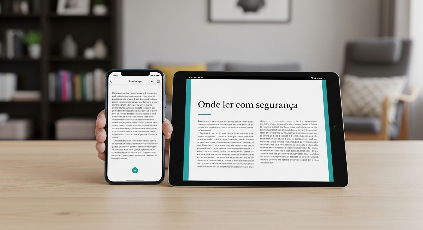 Ilustração de um quarterback universitário e uma monitora de ciência em pose de romance falso, com contrato ao fundo, estilo capa de livro contemporâneo.