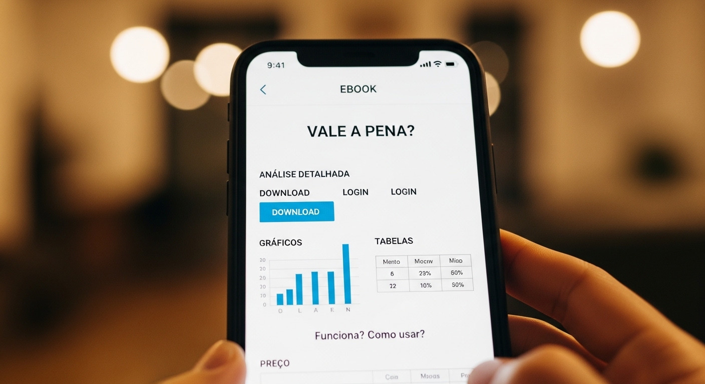 Ilustração da mentora financeira Nádia Pace apresentando um cupom de desconto para indicação de amigos, com ícones de crédito limpo, poupança e crescimento financeiro.